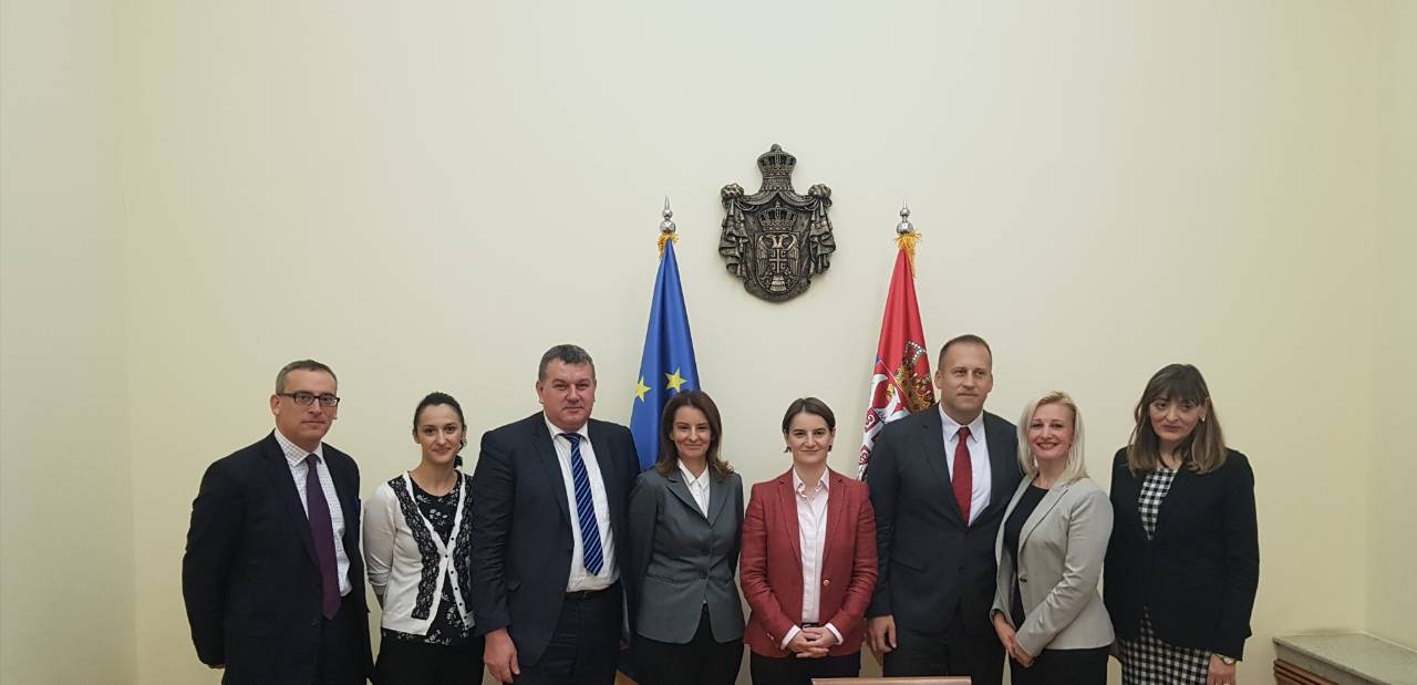 About regional platform for Business Friendly Environment (BFE) with Serbian Prime Minister Ana Brnabić