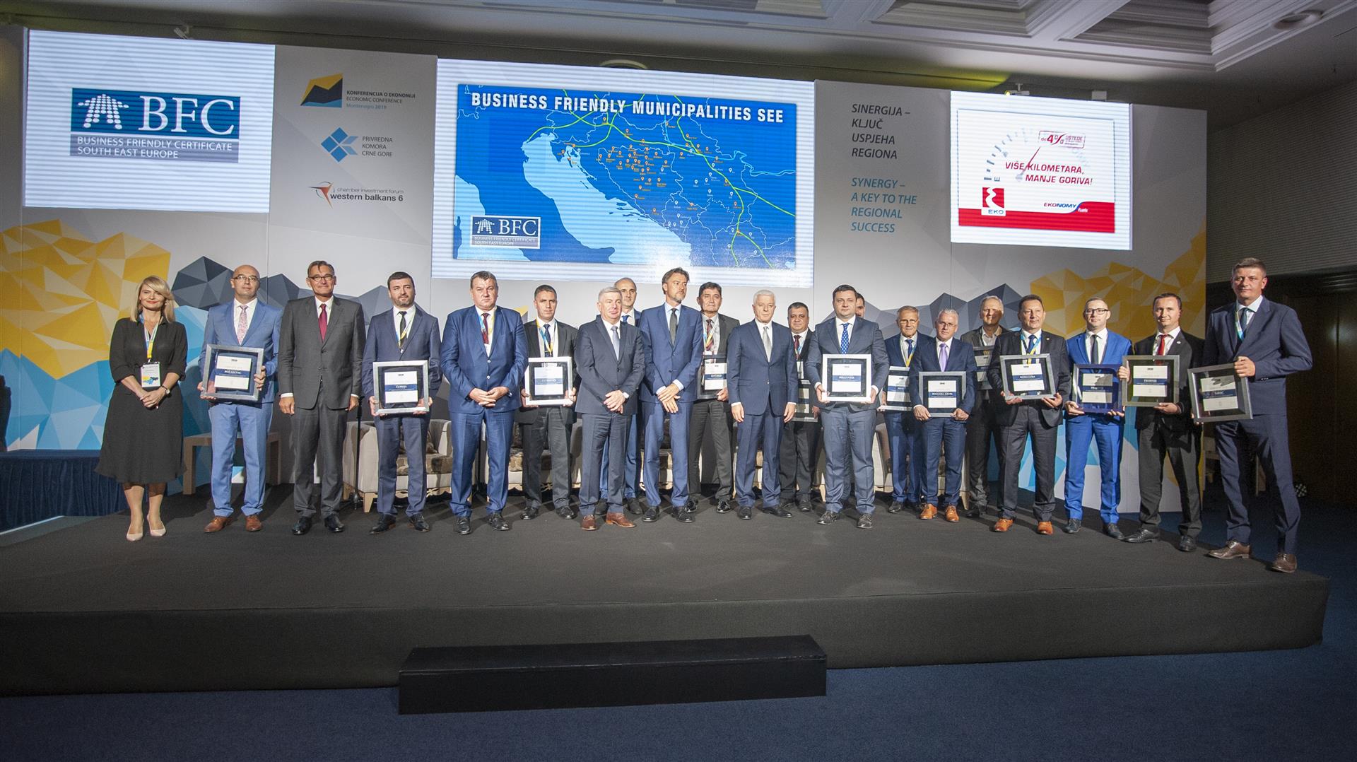 BFC SEE Certificate award ceremony 2019 in Montenegro